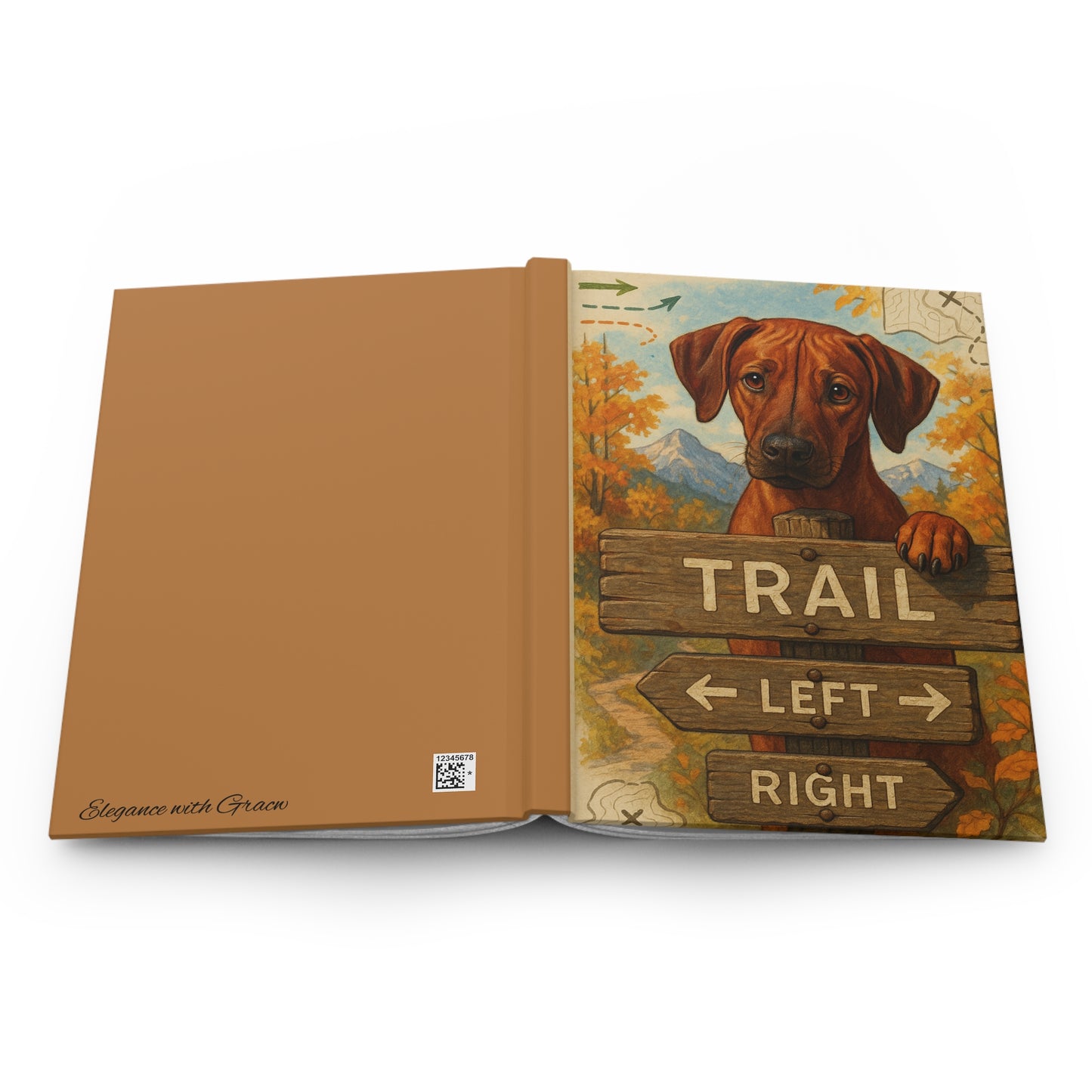Rhodesian Ridgeback Hardcover Journal — A Thoughtful Gift for Dog Lovers