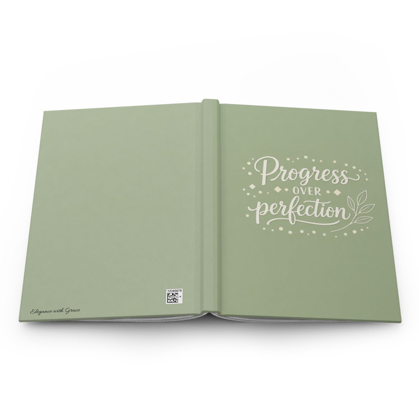 Progress Over Perfection Hardcover Journal - Everyday Planning