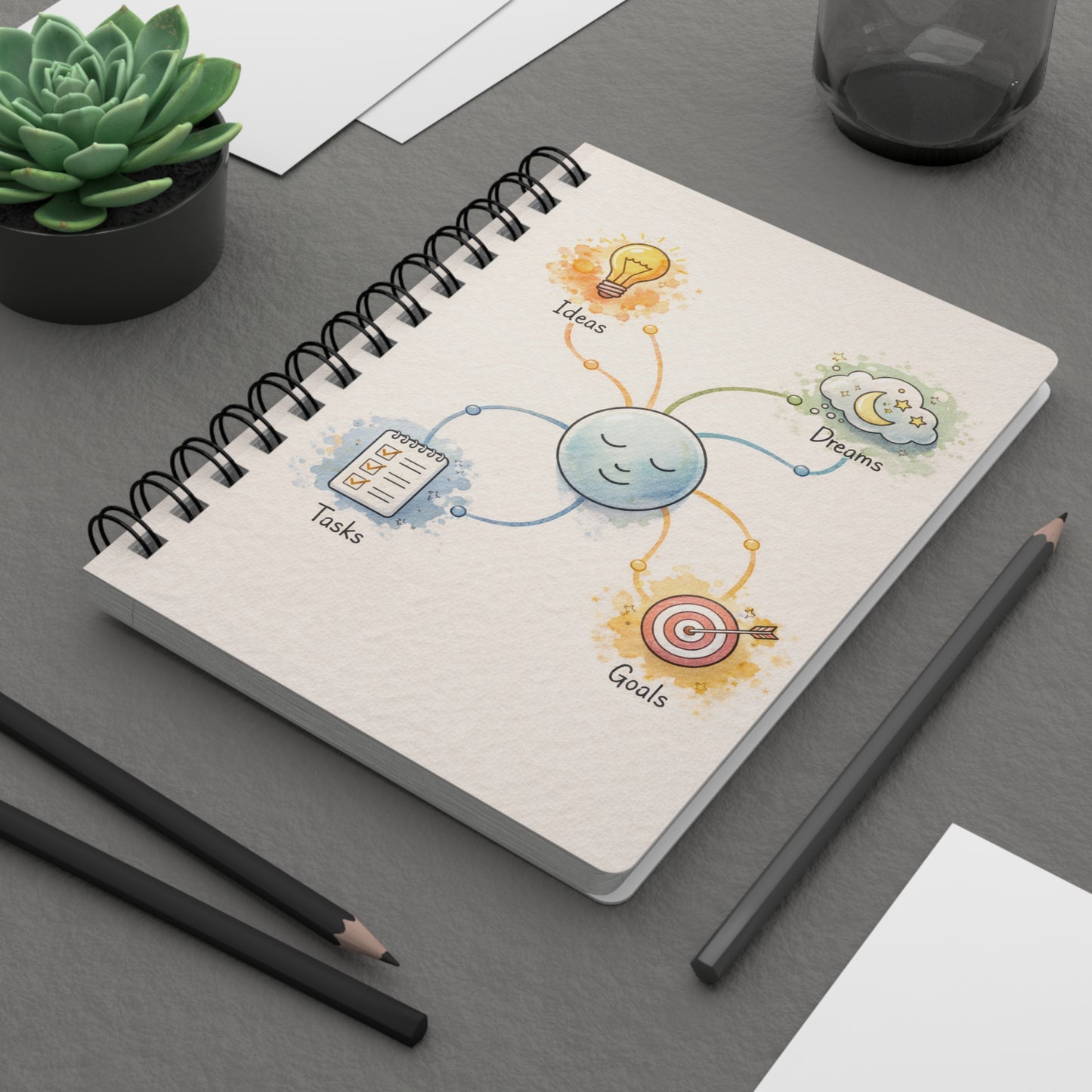 Spiral Journal — Ideas, Dreams, Tasks & Goals