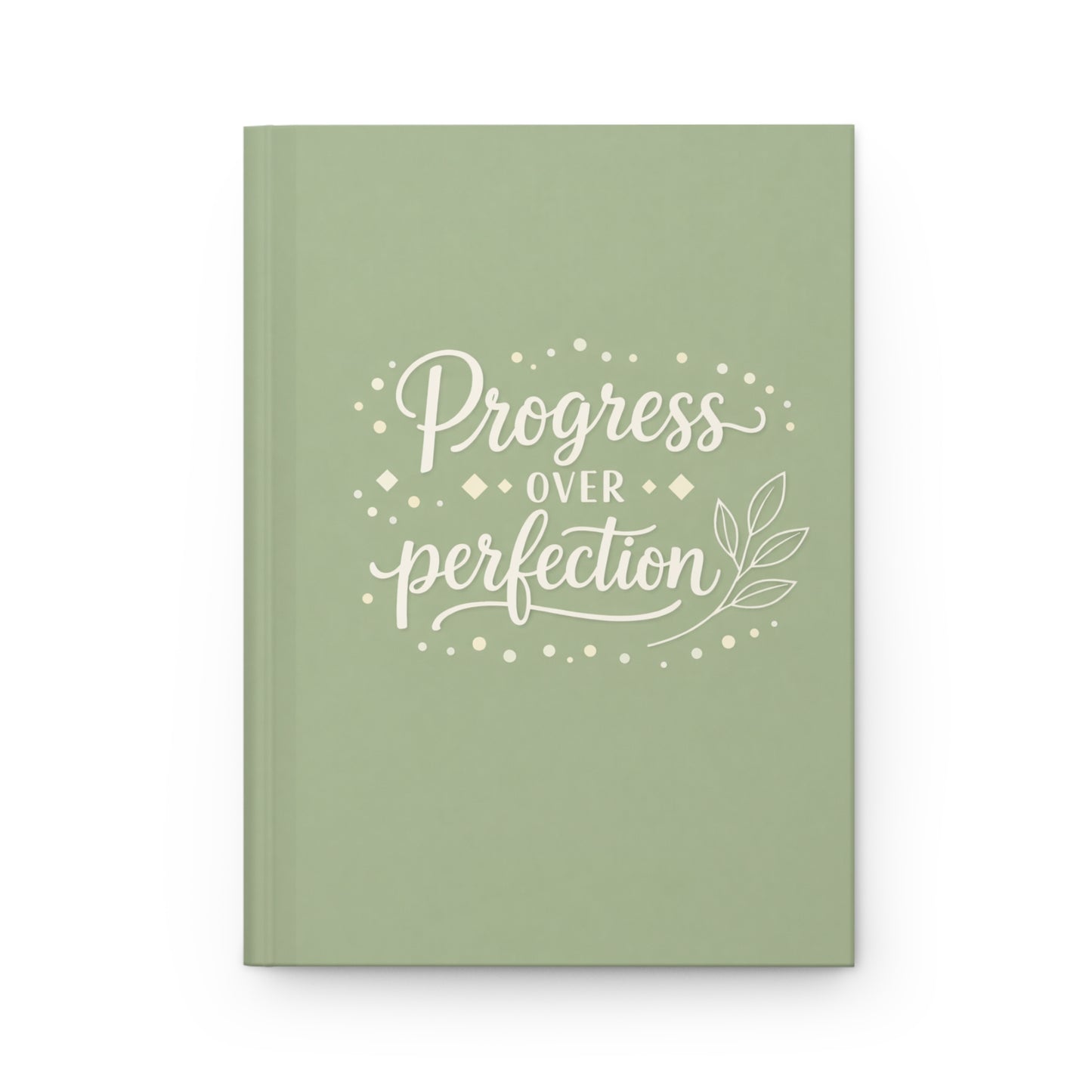 Progress Over Perfection Hardcover Journal - Everyday Planning
