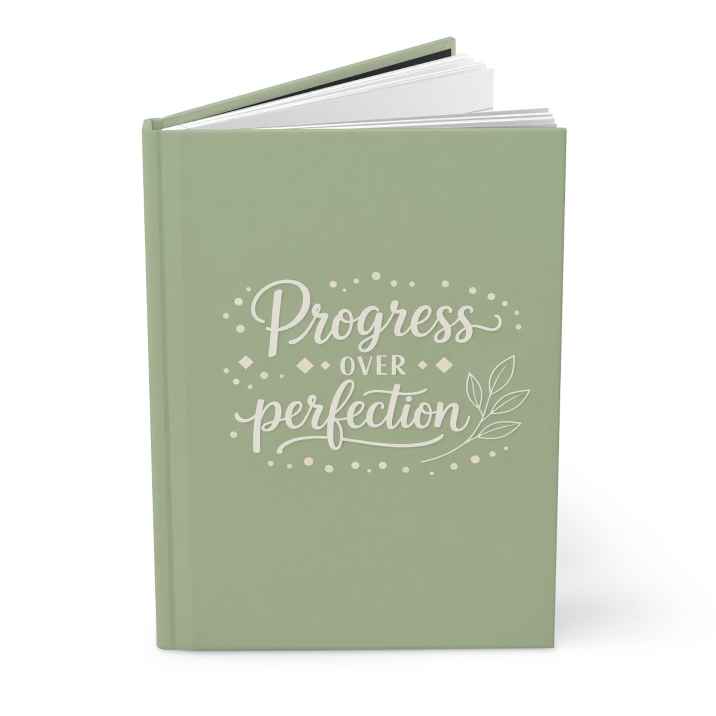 Progress Over Perfection Hardcover Journal - Everyday Planning