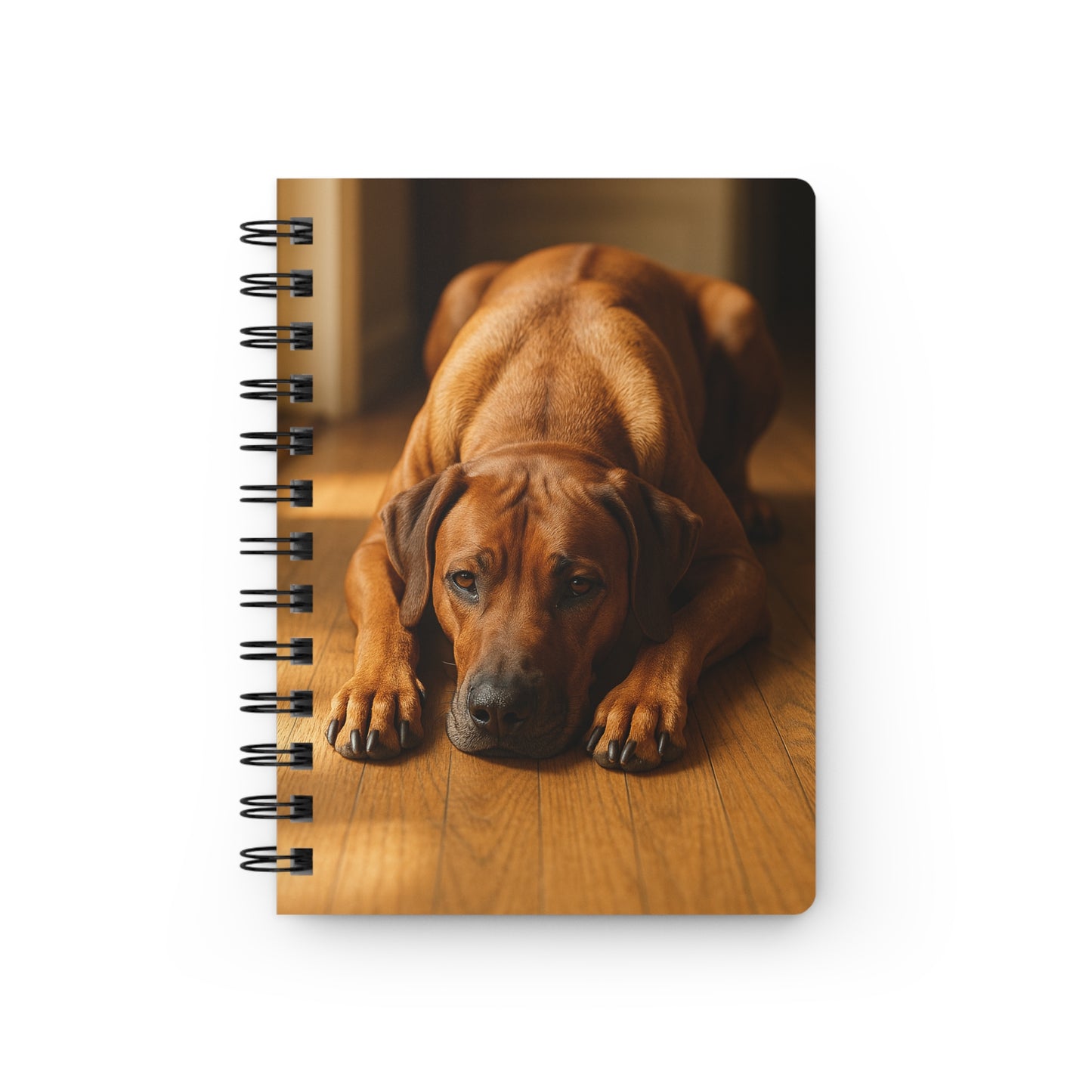 Rhodesian Ridgeback Photo Spiral Journal — Dog Lover Notebook
