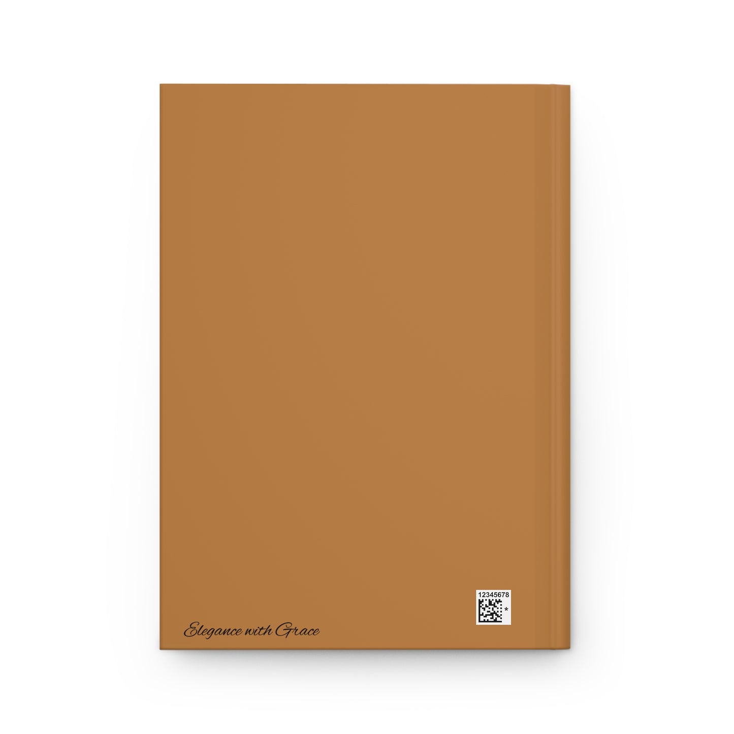 Boy and Dog by the Window Hardcover Journal — Rainy Day Reflection Notebook