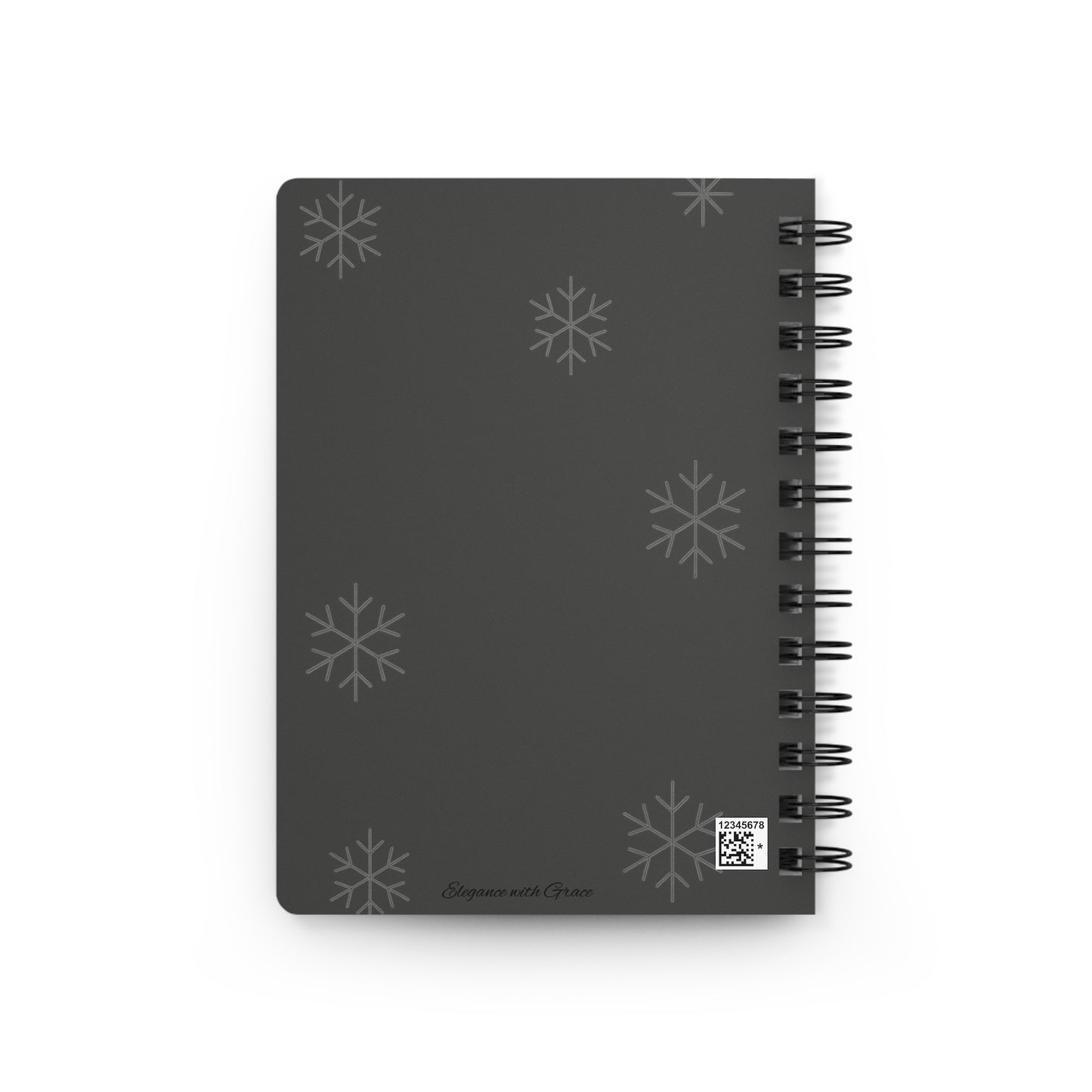 Cheers & Goals Spiral Journal — Holiday Goal Planner & New Year Resolutions