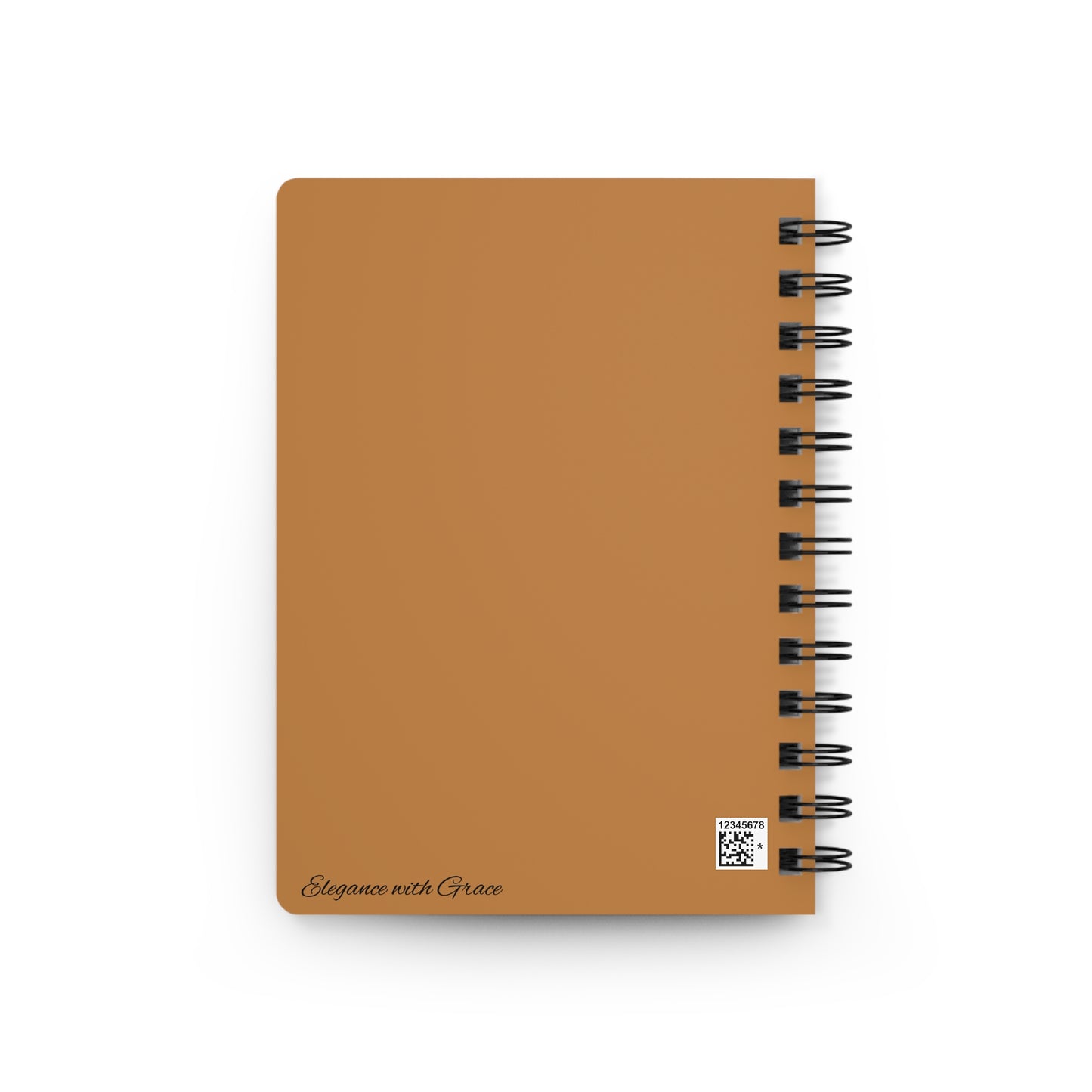 Adventure Dog Spiral Journal — "Trail Awaits" Autumn Woods Notebook