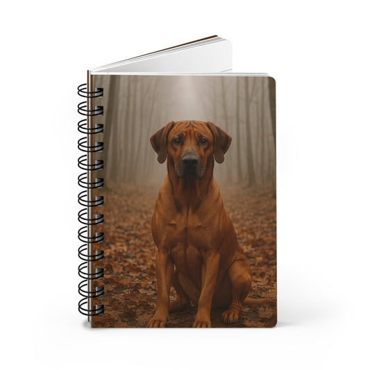 Rhodesian Ridgeback in Mist — Autumn Spiral Journal