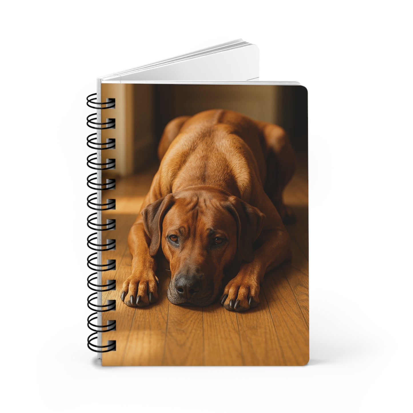Rhodesian Ridgeback Photo Spiral Journal — Dog Lover Notebook