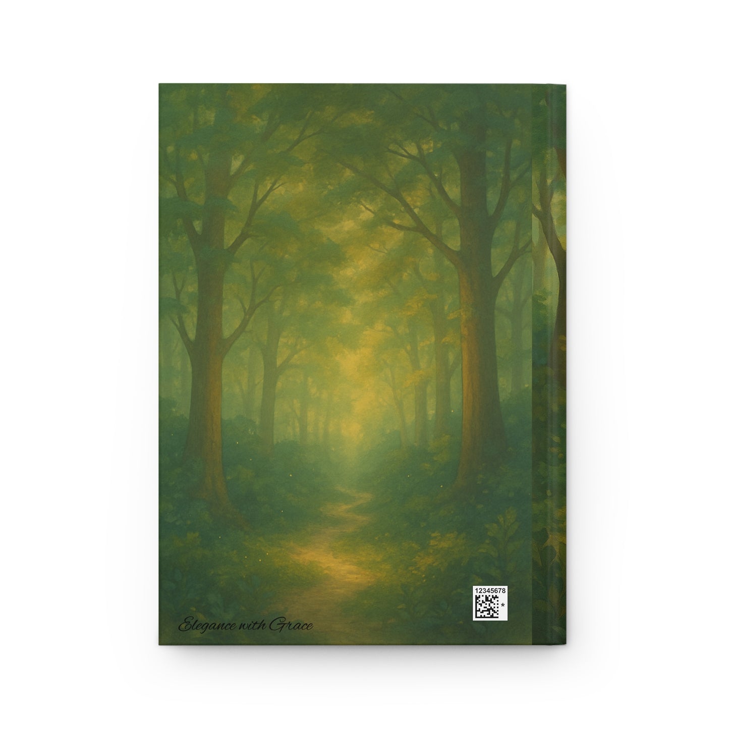 Storybook Forest Journal — Little Child & Loyal Dog Matte Hardcover