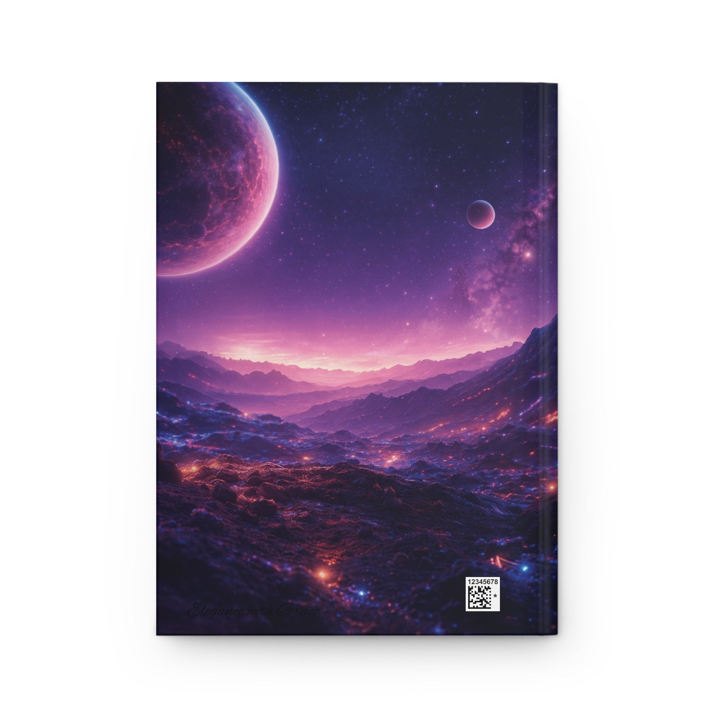 Corgi Astronaut Hardcover Journal — "Tiny Portal to Other Worlds"