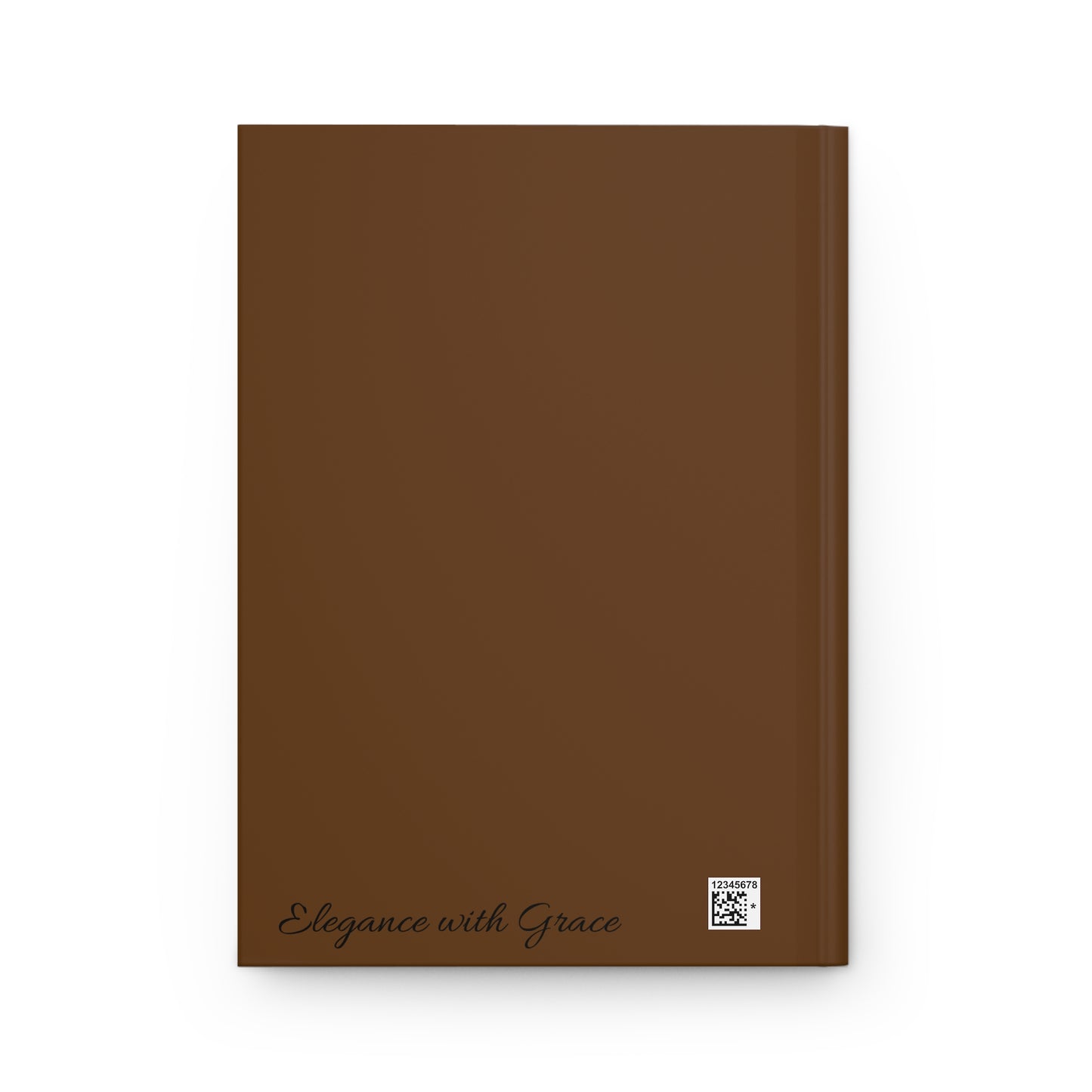 Hardcover Journal — Boy and Dog Woodland Walk Photo Notebook
