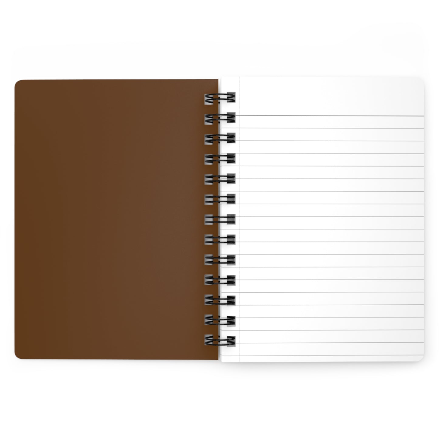 Boy & Dog Rainy Day Spiral Journal — Photo Notebook for Quiet Moments